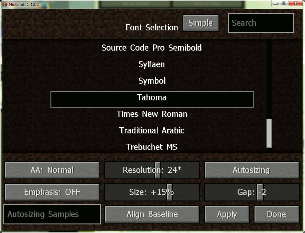 Smooth Font Mod How to use 2