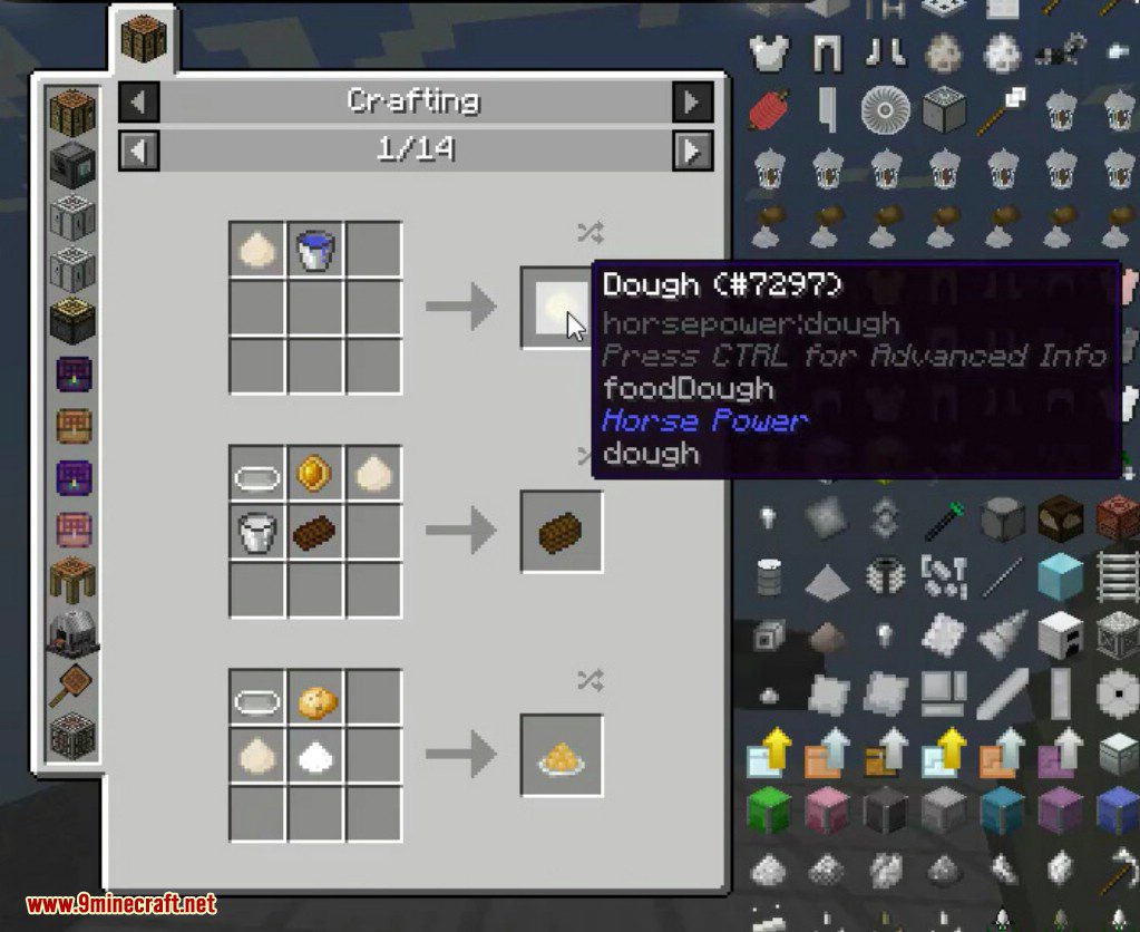 Horse Power Mod Crafting Recipes 1
