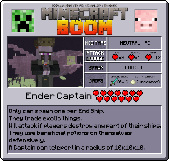 Minecraft Boom Mod Features 2