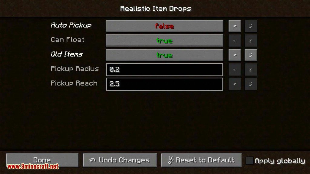 Realistic Item Drops Mod Screenshots 6