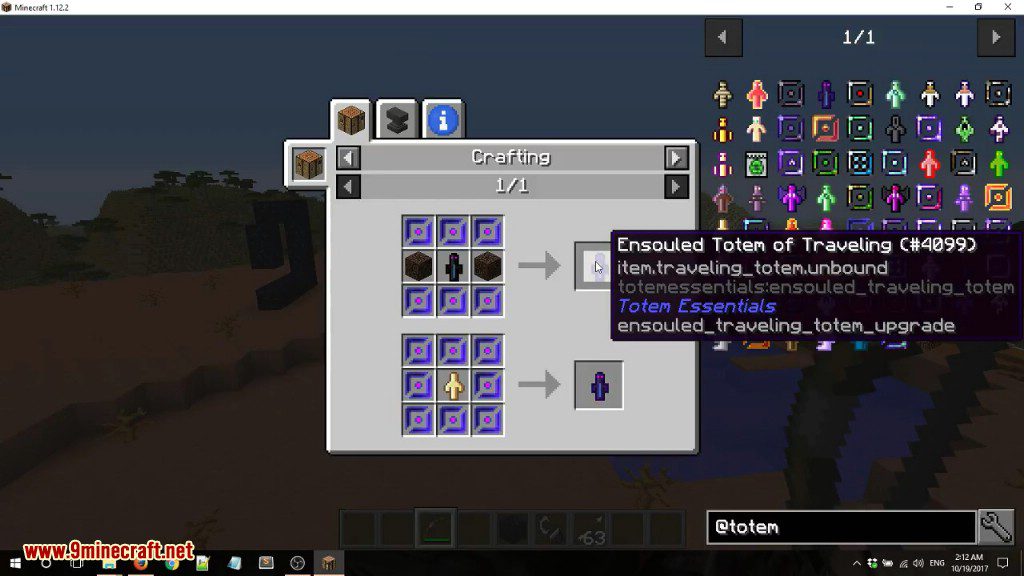 Totem Essentials Mod Crafting Recipes 10