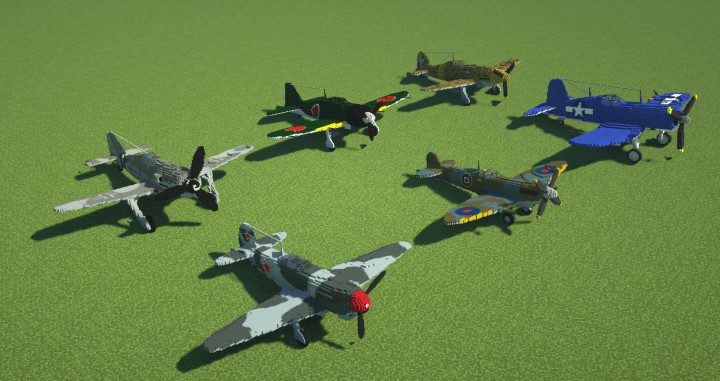 WWII Aricrafts Resource Pack