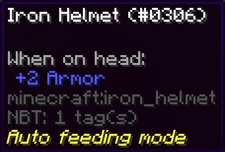 Auto Feeder Helmet Mod Screenshots 3