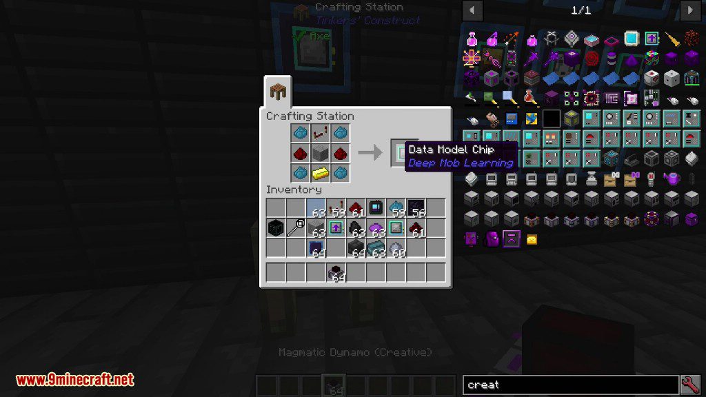 Deep Mob Learning Mod Crafting Recipes 1