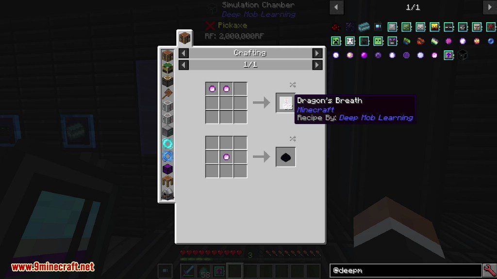 Deep Mob Learning Mod Crafting Recipes 13