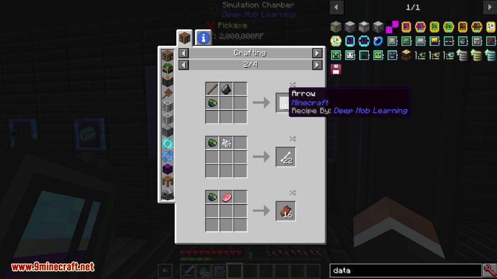 Deep Mob Learning Mod Crafting Recipes 8