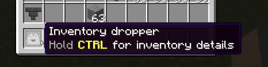 Fact Inventory Mod Features 3