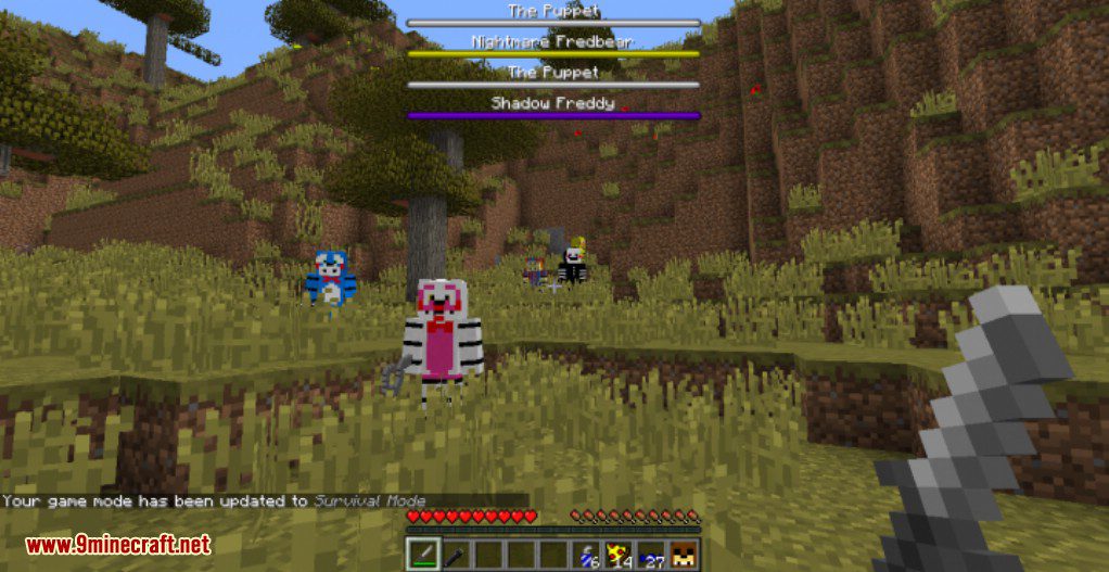 Five Nights at Freddy's Reborn Mod 1.12.2, 1.7.10