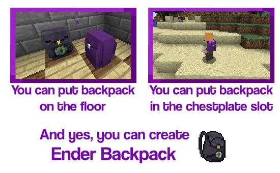 Improved Backpacks Mod Crafting Recipes 4