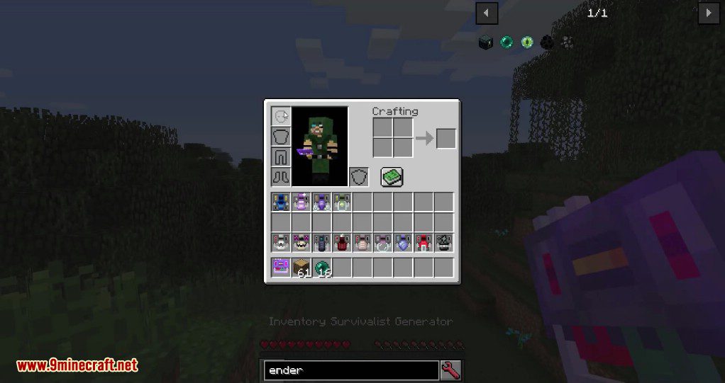 Inventory Generators Mod 1.15.2, 1.14.4 (Generate RF from Items Inventory) - 9Minecraft.Net