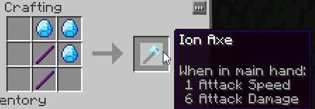 Ion Items Mod Crafting Recipes 5
