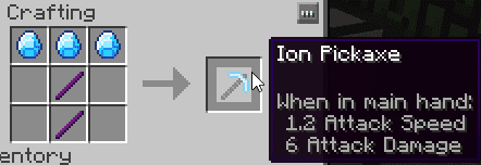 Ion Items Mod Crafting Recipes 6