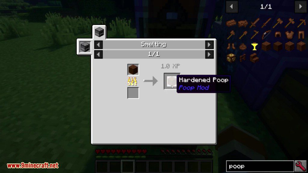 Just Poop Mod Crafting Recipes 12