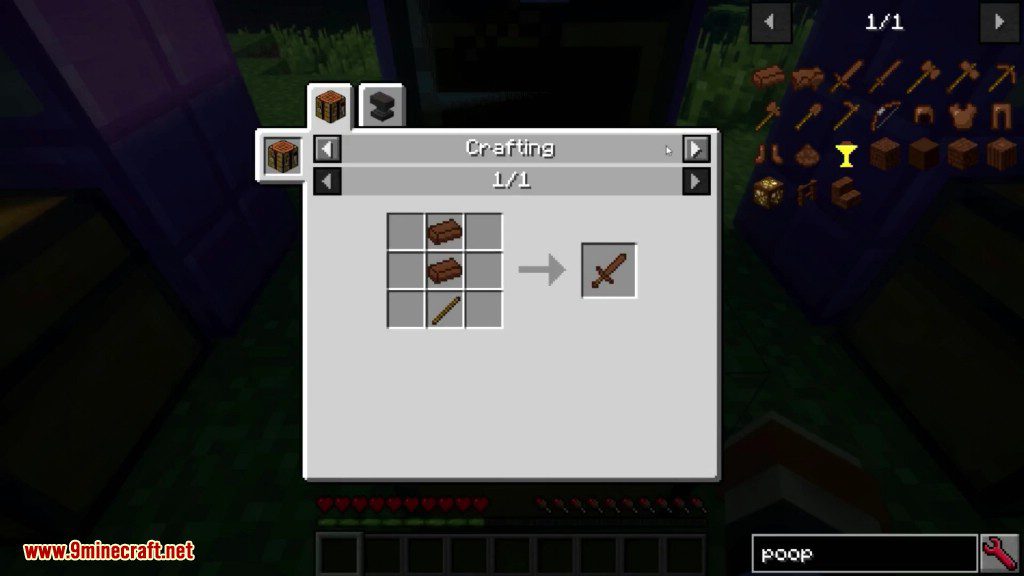 Just Poop Mod Crafting Recipes 17