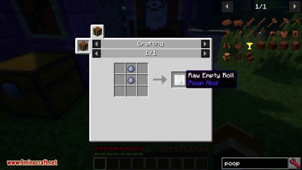 Just Poop Mod Crafting Recipes 6