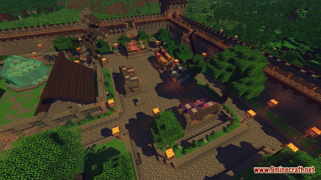 Medieval Fantasy Town Map Screenshots 1