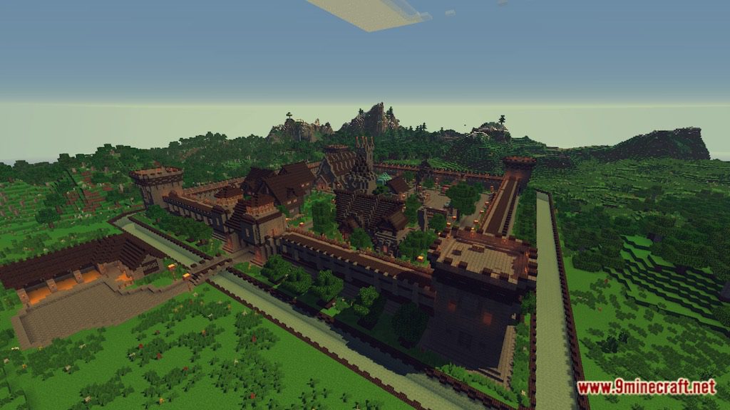 Medieval Fantasy Town Map Screenshots 11