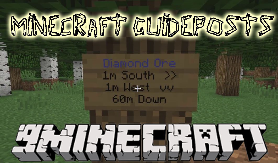 Minecraft Guideposts Mod