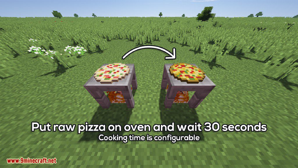 PizzaCraft Mod How to use 3