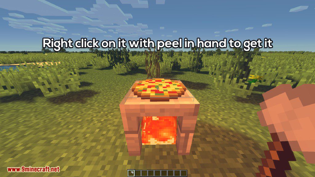 PizzaCraft Mod How to use 4