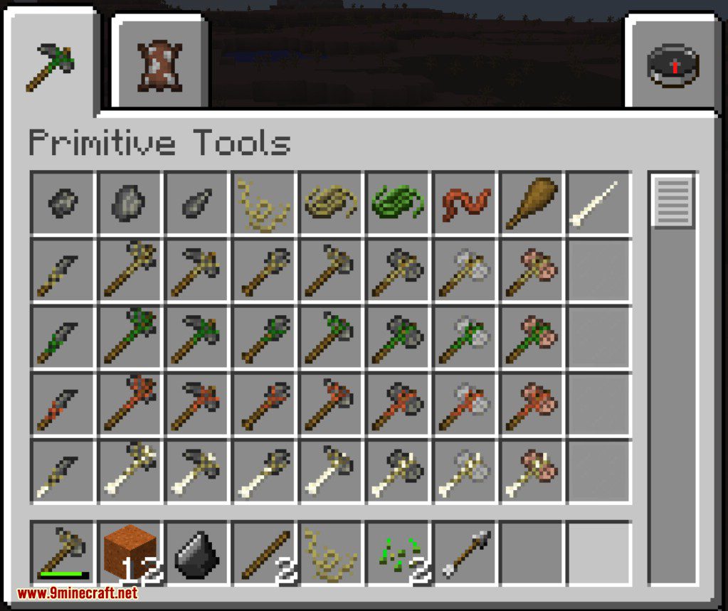 Primitive Tools Mod Screenshots 1