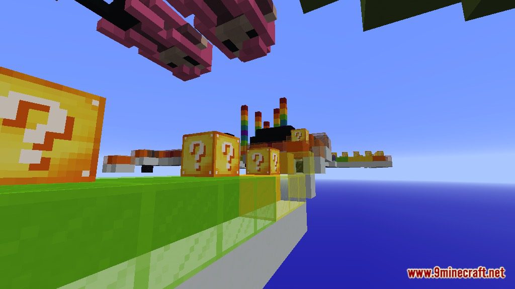 Rainbow World Lucky Block Race Map Screenshots 11