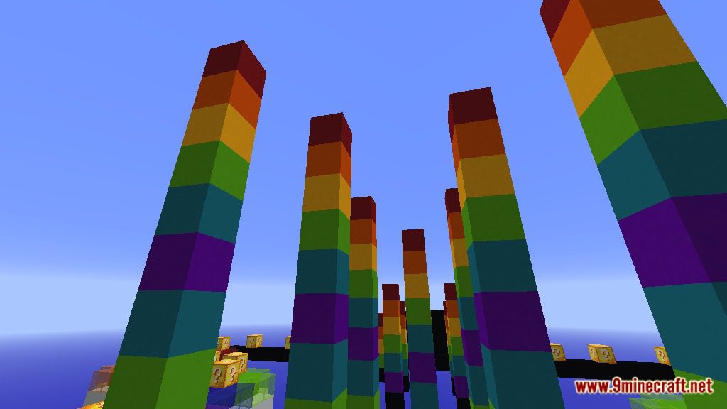 Rainbow World Lucky Block Race Map Screenshots 3