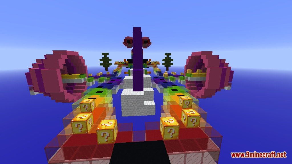 Rainbow World Lucky Block Race Map Screenshots 5