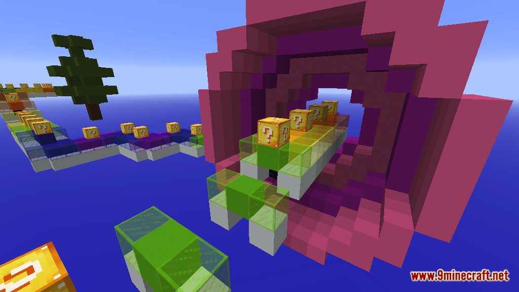 Rainbow World Lucky Block Race Map Screenshots 7