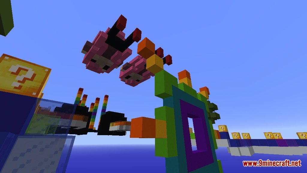 Rainbow World Lucky Block Race Map Screenshots 8