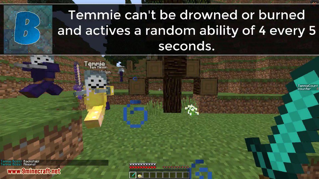 Temmie Boss Battle Command Block Screenshots 5