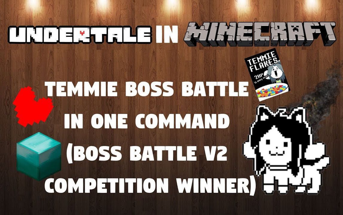 Temmie Boss Battle Command Block