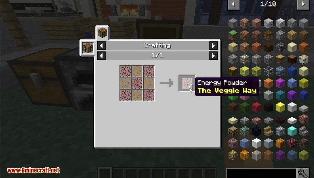 The Veggie Way Mod Crafting Recipes 1