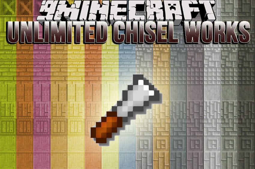 Unlimited Chisel Works Mod 1.12.2, 1.11.2 for Minecraft