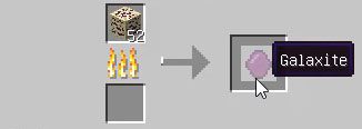 Galaxite Ore Mod Crafting Recipes 1