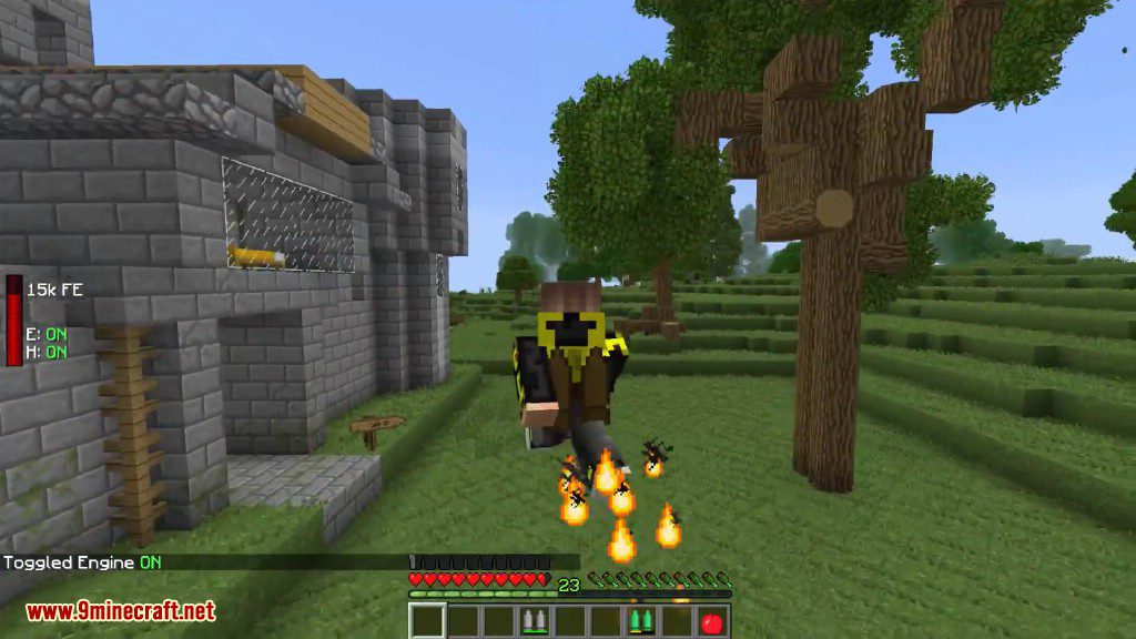 WE CAN FLY WITH THE IRON JETPACKS MOD! Minecraft 1.15 [All the Mods 5 E04]  