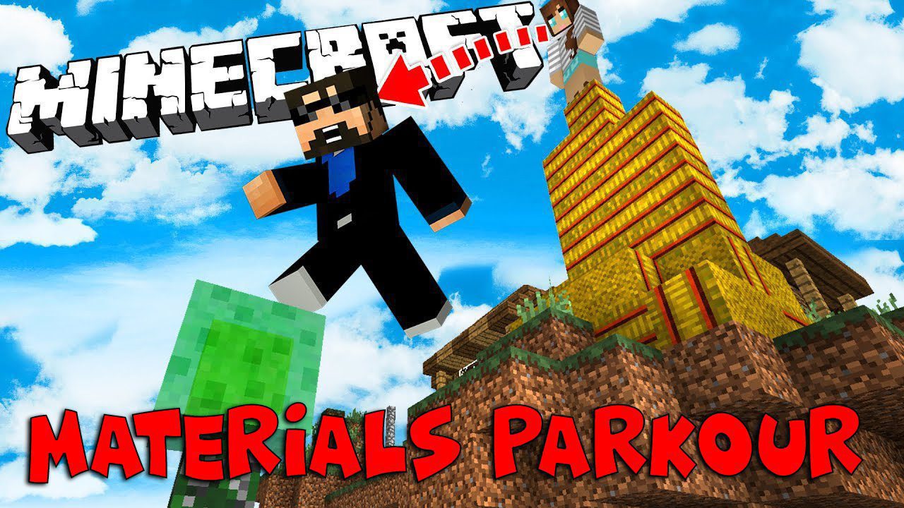 Materials Parkour Map Description