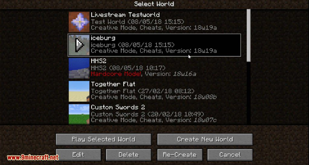 Minecraft 1.13 Snapshot 18w19a Screenshots 2