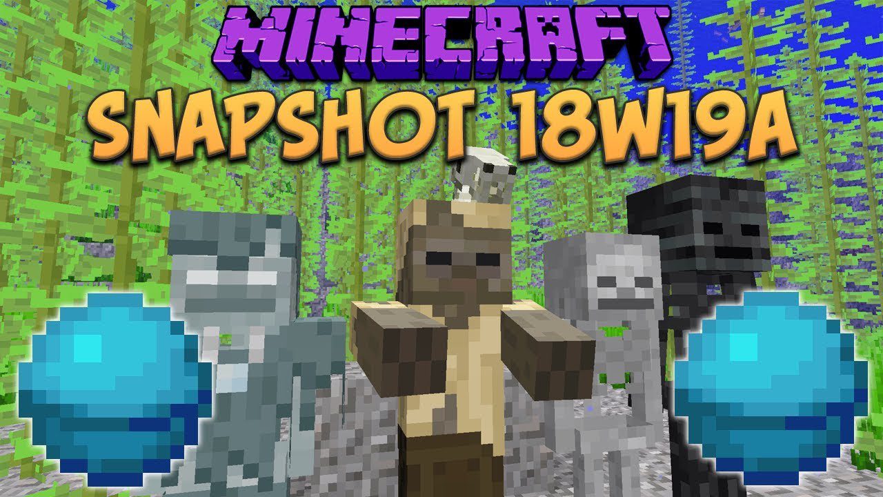Minecraft 1.13 Snapshot 18w19a