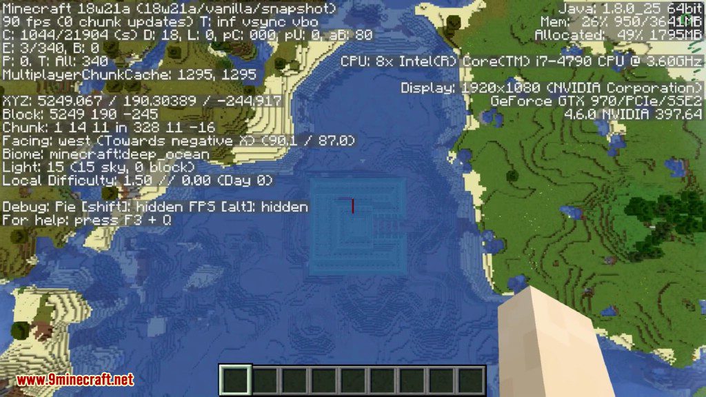 Minecraft 1.13 Snapshot 18w21a Screenshots 9