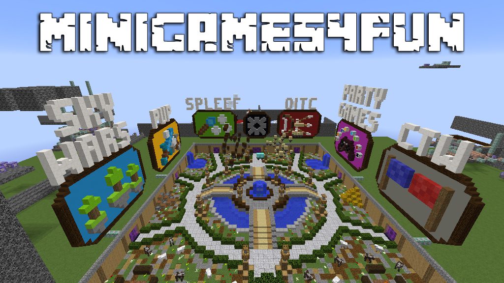 Minigames4fun Map 1.12.2, 1.12 for Minecraft 