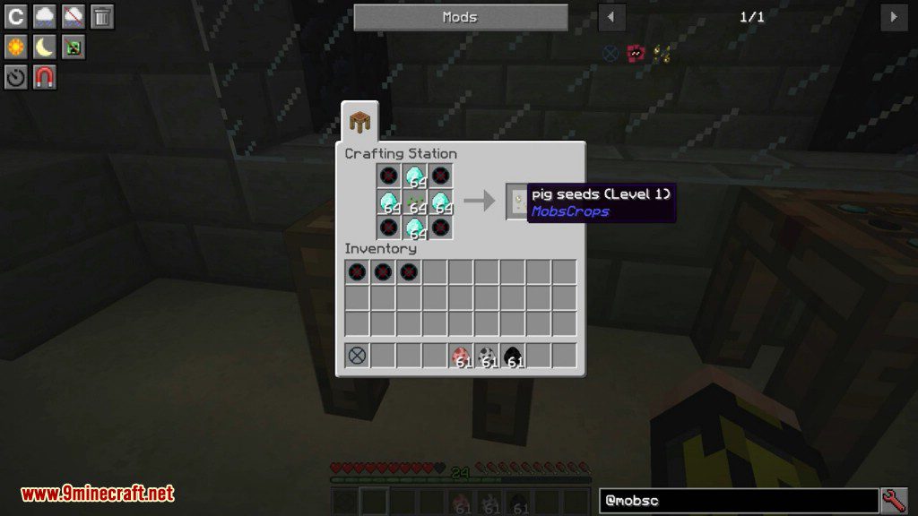 Mobs’ Crops Mod Crafting Recipes 7