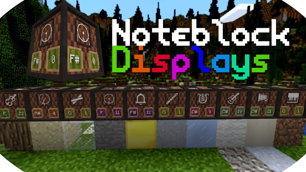 redactioneel Gedeeltelijk Fascinerend Note-Block Displays Resource Pack (1.19.4, 1.18.2) - Texture Pack -  9Minecraft.Net