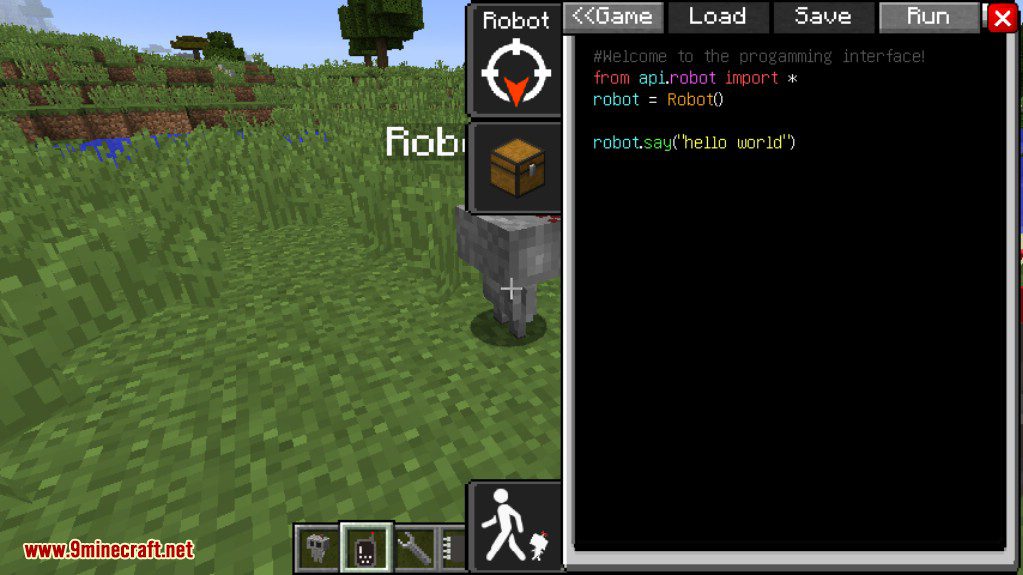 Roboticraft Mod How to use 3