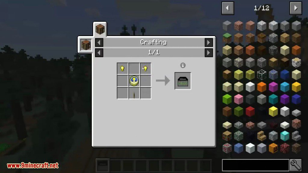 Alarm Clock Mod Crafting Recipes 1