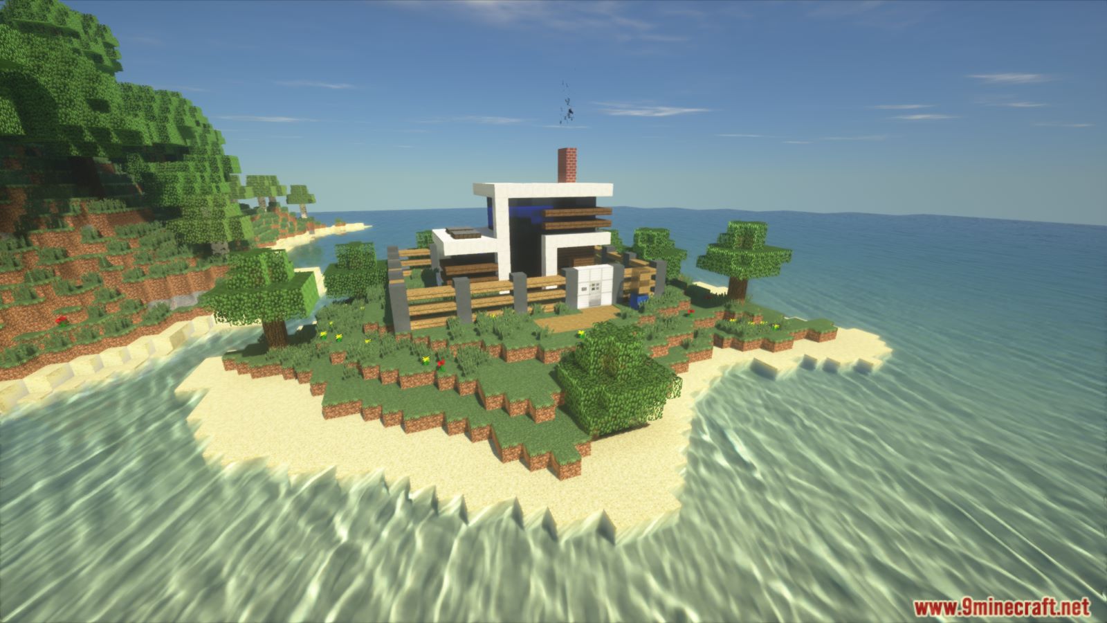 Animated Self Building Redstone House Map Screenshots (11)
