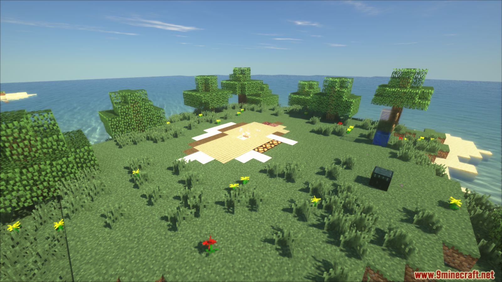 Animated Self Building Redstone House Map Screenshots (2)