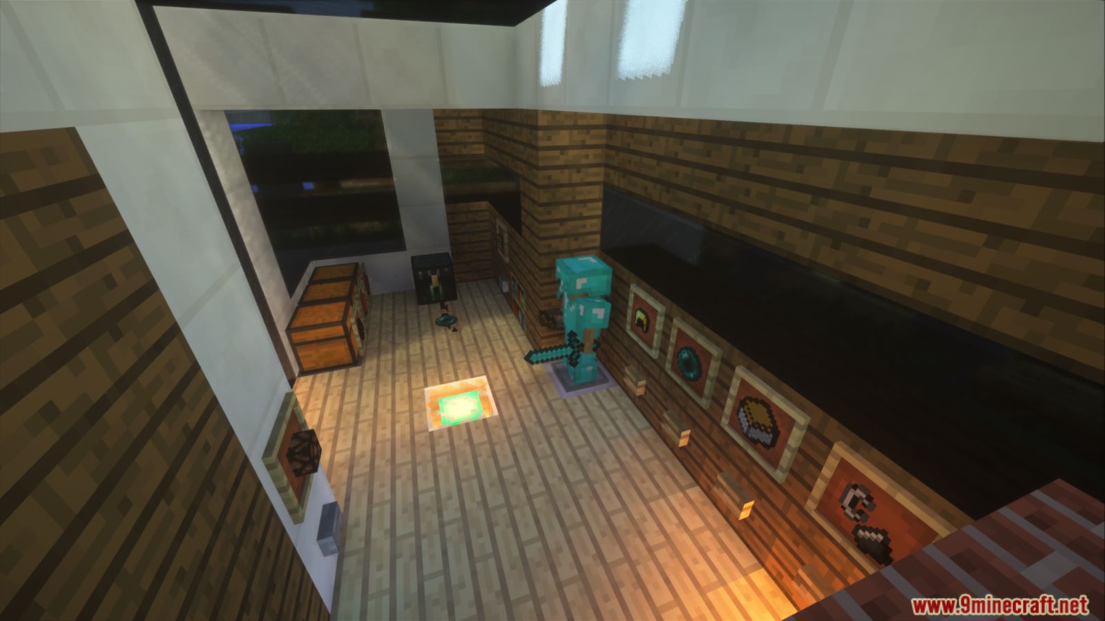 Animated Self Building Redstone House Map Screenshots (8)