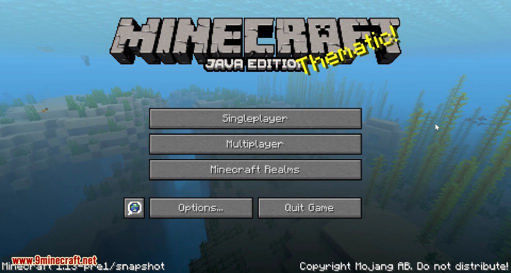 Minecraft 1.13 Pre-Release 1 Screenshots 1