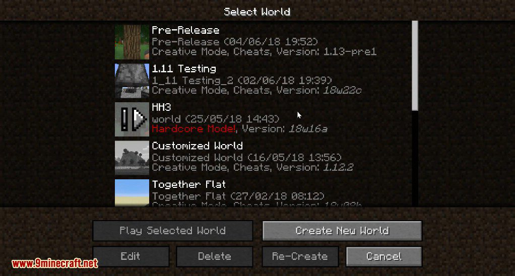 Minecraft 1.13 Pre-Release 1 Screenshots 2